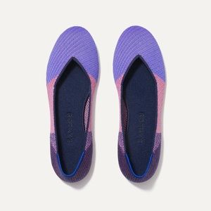 NEW Rothy’s Metallic Lilac Flats